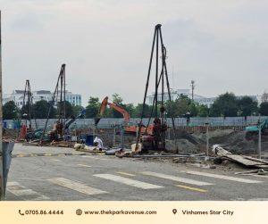 Tiến độ the k park avenue