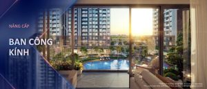 Ban công kính The K Park Avenue Vinhomes Thanh Hóa