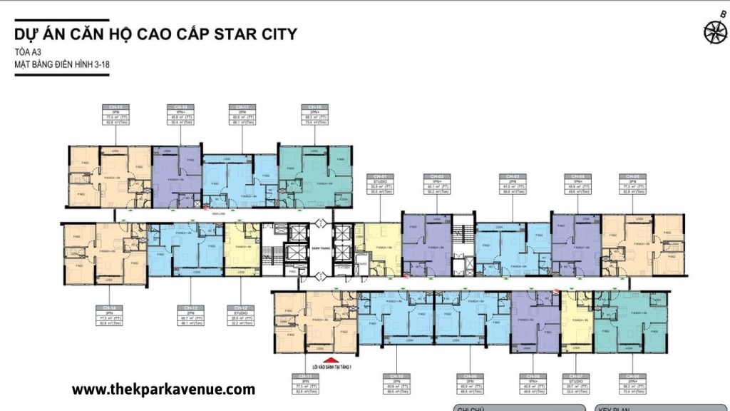 mb tầng 3-18 the k park avenue
