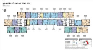 Mặt bằng tòa A1 k Park Avenue