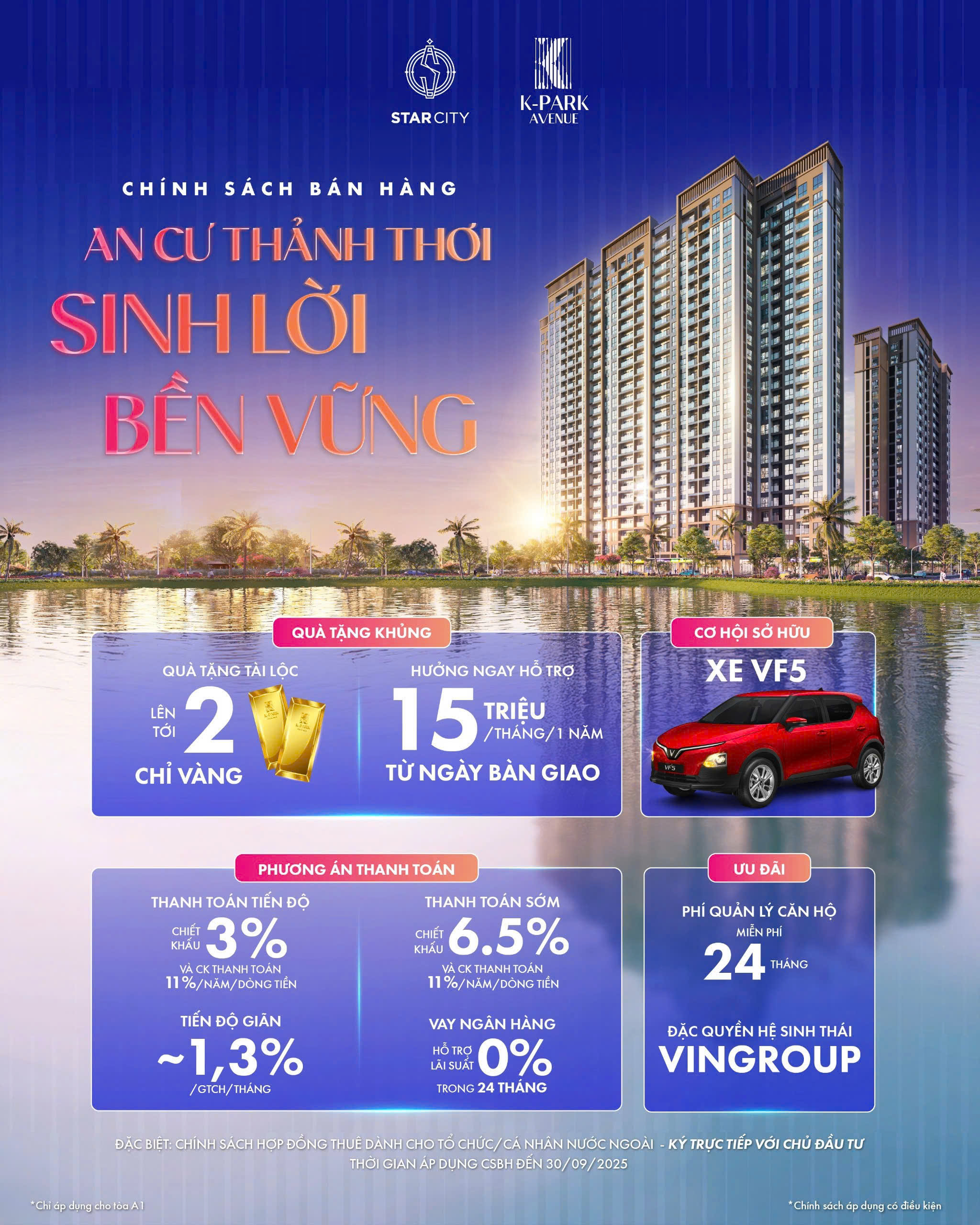 chính sách bán hàng k park avenue